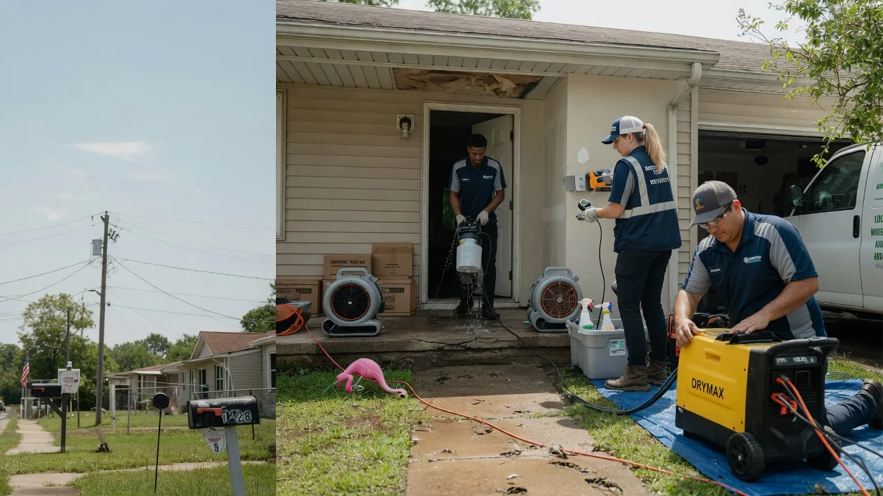 Storm Damage Water Removal in Palmer, TN near me